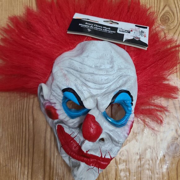 Scary Clown Halloween Mask (NEW) - Picture 1 of 5